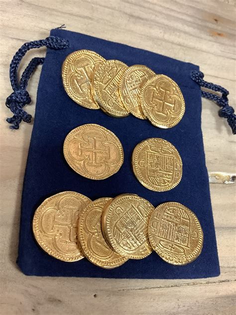 pirate gold doubloon